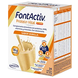 FontActiv Protein Vital sabor vainilla en sobres